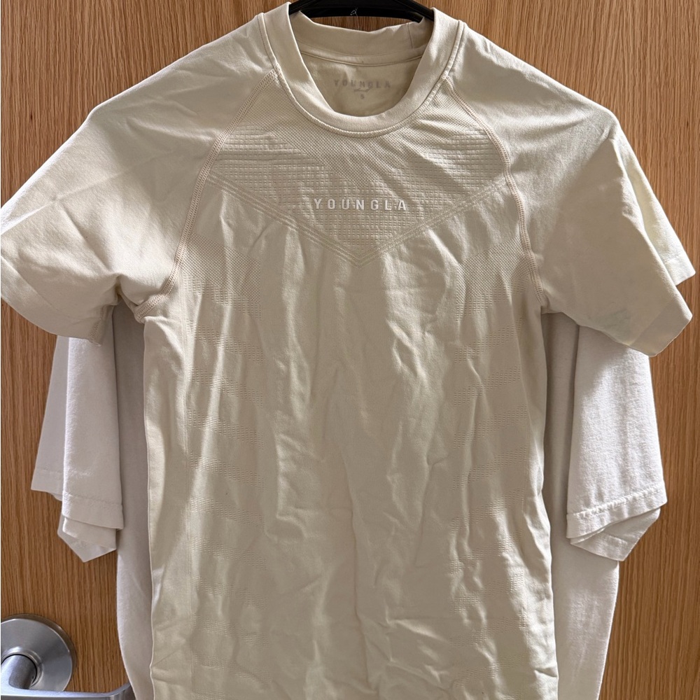 YoungLA Men's Small Cream SuperVillain Shirt